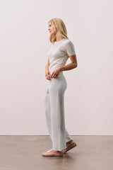 ETTA TRELLIS CASHMERE TEE
