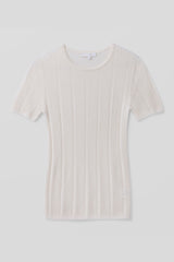 ETTA TRELLIS CASHMERE TEE