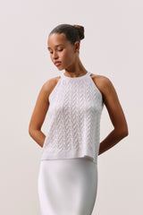ALOUETTE CABLEKNIT TANK