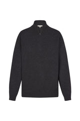 PHILLIP QUARTER-ZIP CASHMERE SWEATER