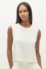 LUELLA LINEN TANK TOP