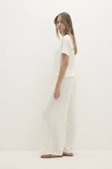 TAWNIE LINEN V-NECK TEE
