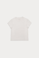 CHLOE LINEN CREWNECK TEE