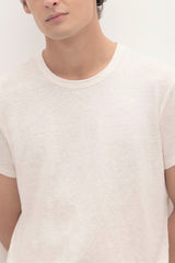 KYLE LINEN CREWNECK TEE