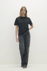 STACI ORGANIC COTTON BOYFRIEND CREWNECK TEE