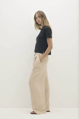 NELLA ORGANIC COTTON CREWNECK TEE