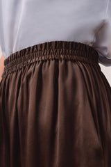 EVAN SILK WIDE LEG PANT | 30" INSEAM