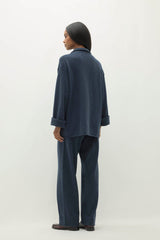 ROME DENIM CASHMERE CHORE JACKET