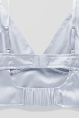SASHA SILK BRALETTE