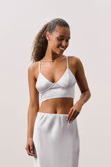SASHA SILK BRALETTE