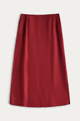 MARISSA SILK ORGANZA MIDI SKIRT