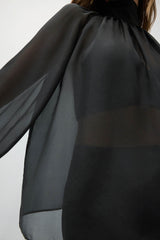 AMARA SILK ORGANZA BLOUSE