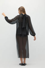 AMARA SILK ORGANZA BLOUSE