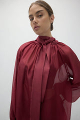 AMARA SILK ORGANZA BLOUSE