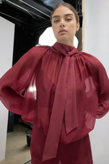 AMARA SILK ORGANZA BLOUSE