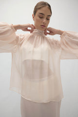 AMARA SILK ORGANZA BLOUSE