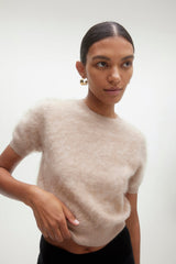 SHEENA BRUSHED CASHMERE SWEATER