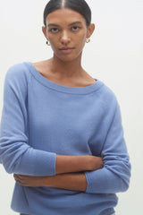 AZALEA CASHMERE OFF THE SHOULDER SWEATER