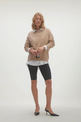 AZALEA CASHMERE OFF THE SHOULDER SWEATER