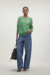 AZALEA CASHMERE OFF THE SHOULDER SWEATER