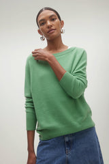 AZALEA CASHMERE OFF THE SHOULDER SWEATER