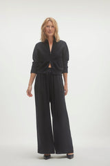 EVAN SILK WIDE LEG PANT | 33" INSEAM