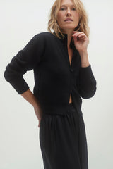 EVAN SILK WIDE LEG PANT | 33" INSEAM