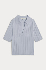 BLAIRE RIBBED POLO