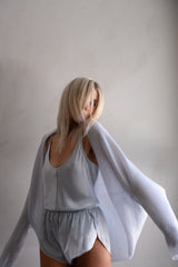 MELI FEATHERWEIGHT CASHMERE SHRUG